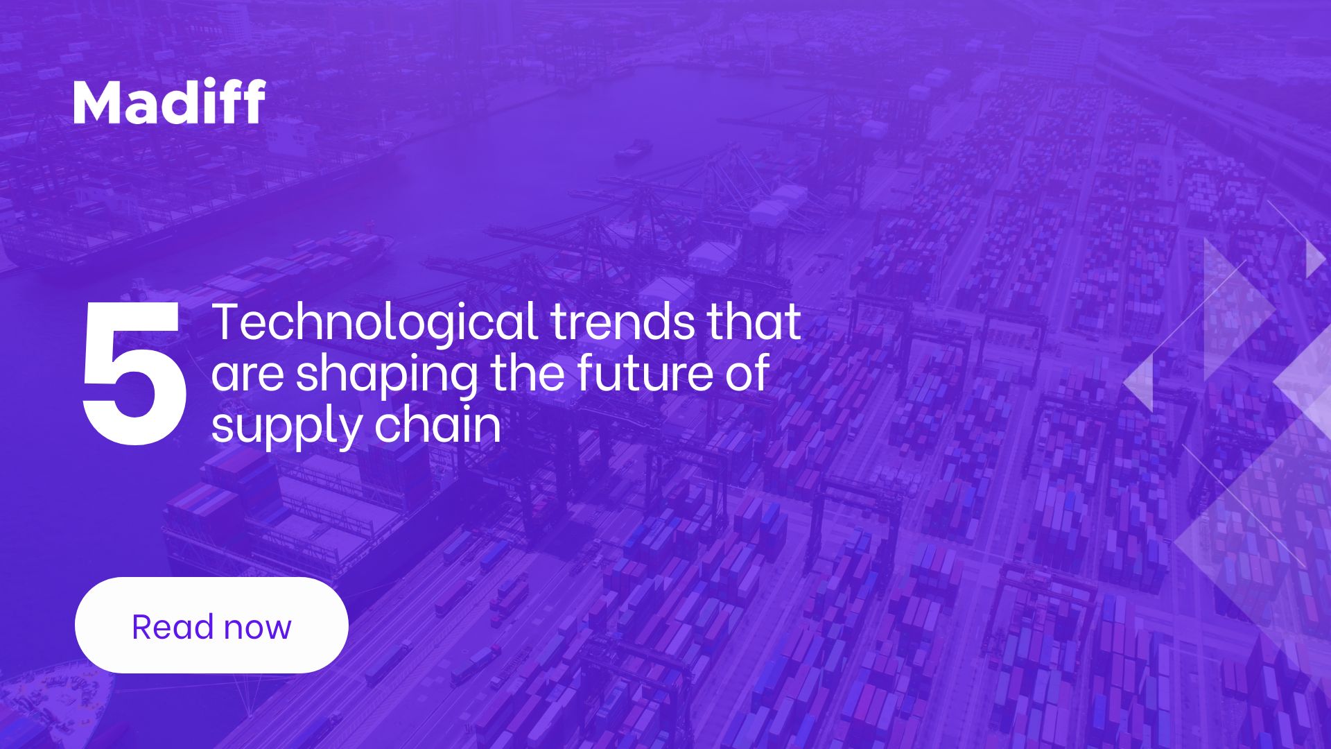 5 Technological trends that are shaping the future of supply chain